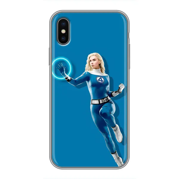 Чехол с принтом «Сью Сторм полет» для iPhone Xs