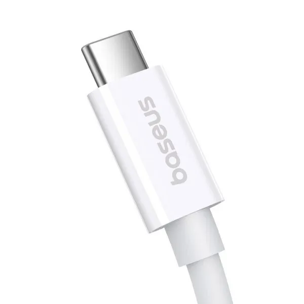Дата кабель Baseus Superior 2 USB4 Full-Function Type-C to Type-C 240W (1.8m) (P10365200211-05) — Белый — фото 3 Дата кабель Baseus Superior 2 USB4 Full-Function Type-C to Type-C 240W (1.8m) (P10365200211-05) — Белый — фото 3