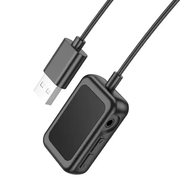 Bluetooth аудио ресивер Borofone BC49 June (USB-A) — Черный — фото 3 Bluetooth аудио ресивер Borofone BC49 June (USB-A) — Черный — фото 3