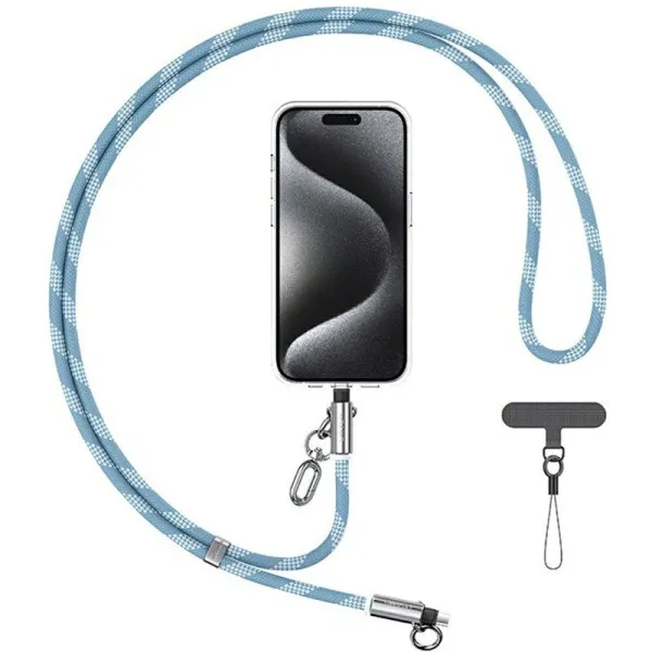 Дата кабель-шнурок Usams US-SJ746 Type-C to Lightning 30W (1.2m) — Blue