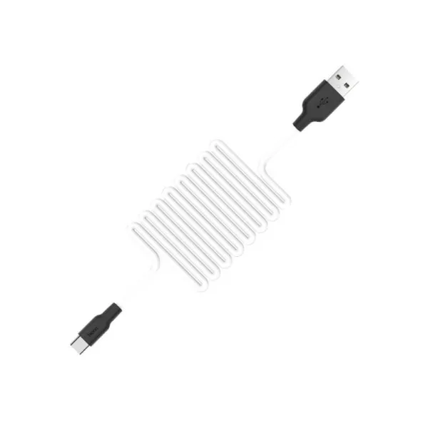 Дата кабель Hoco X21 Silicone Type-C Cable (1m) — Черный — фото 3