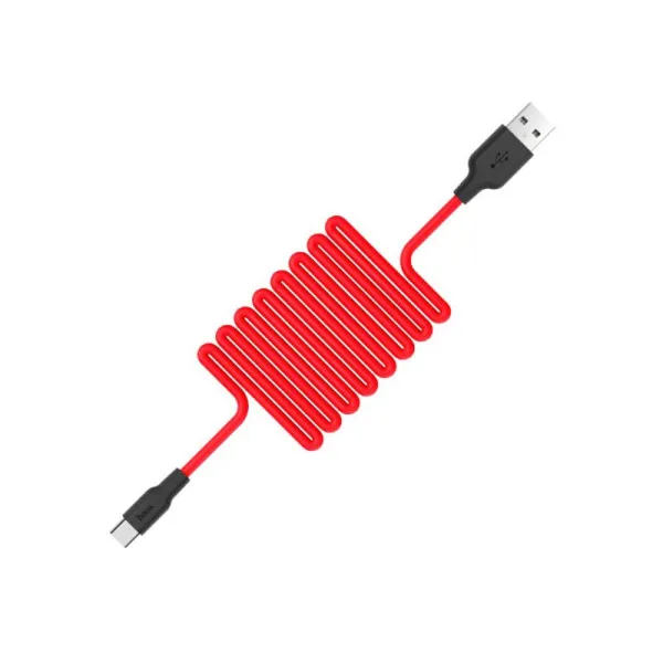 Дата кабель Hoco X21 Silicone Type-C Cable (1m) — Черный — фото 5