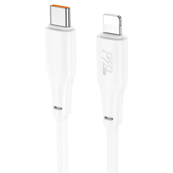 Дата кабель Hoco X93 Force Type-C to Lightning 20W (2m) — Білий — фото 1 Дата кабель Hoco X93 Force Type-C to Lightning 20W (2m) — Білий — фото 1
