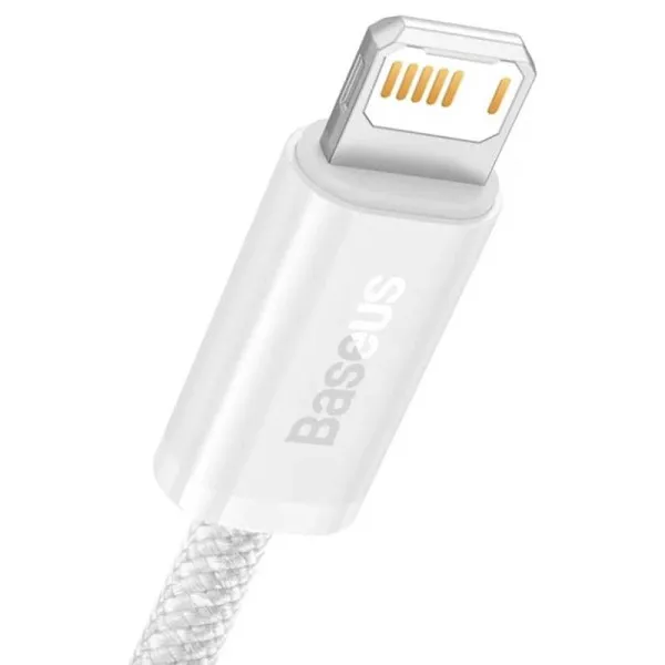 Дата кабель Baseus Dynamic Series USB to Lightning 2.4A (2m) (CALD00050) — Белый — фото 2