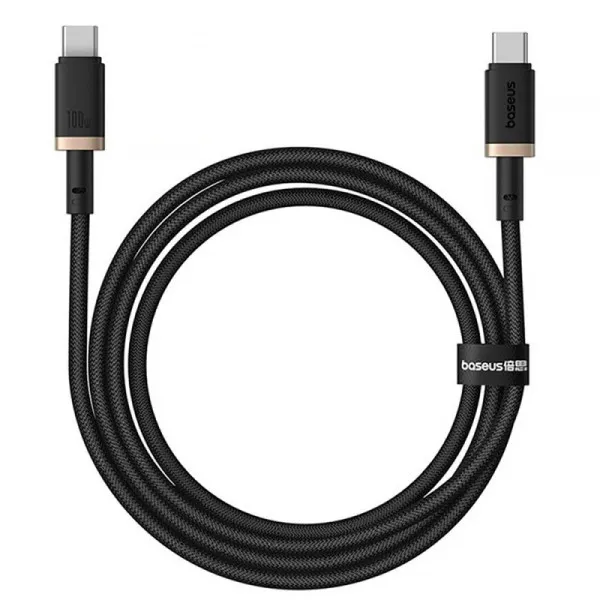 Дата кабель Baseus Dura Series Fast Charging Type-C to Type-C 100W (2m) (P10377803) — Золотой — фото 2