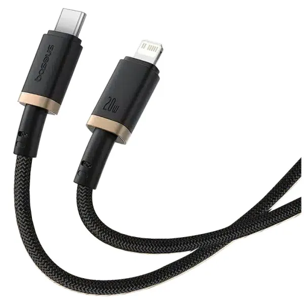 Дата кабель Baseus Dura Series Fast Charging Type-C to Lightning 20W (2m) (CB000123) — Золотой — фото 2