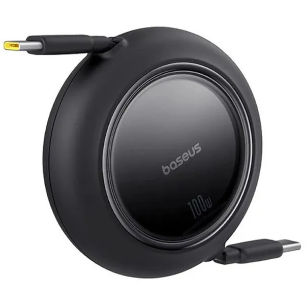 Дата кабель Baseus Free2Pull Mini Retractable Type-C to Type-C 100W (2m) (P10364500113) — Черный — фото 2