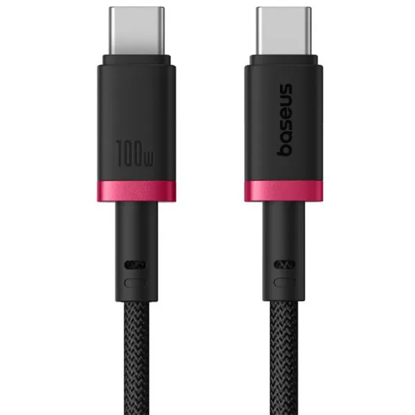Дата кабель Baseus Dura Series Fast Charging Type-C to Type-C 100W (2m) (P10377803) — Красный — фото 1