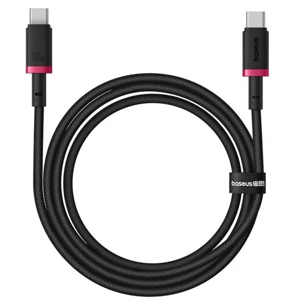 Дата кабель Baseus Dura Series Fast Charging Type-C to Type-C 100W (2m) (P10377803) — Красный — фото 2