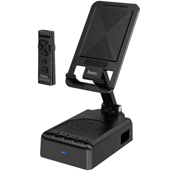 Bluetooth Колонка Hoco HC45 Wave 3W с подставкой для телефона и пультом управления — Черный — фото 4 Bluetooth Колонка Hoco HC45 Wave 3W с подставкой для телефона и пультом управления — Черный — фото 4