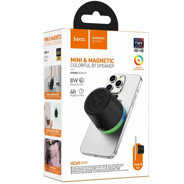 Bluetooth Колонка Hoco HC49 Shine 8W — Черный — фото 3