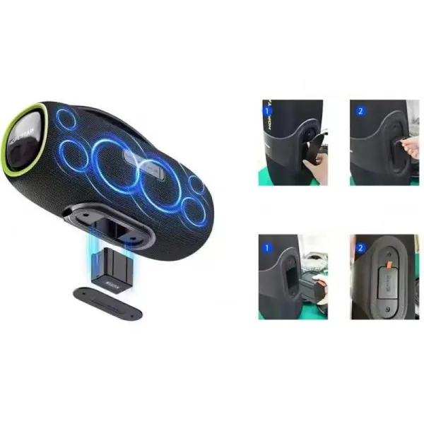 Bluetooth колонка Hopestar A85 400W — Черный — фото 5 Bluetooth колонка Hopestar A85 400W — Черный — фото 5