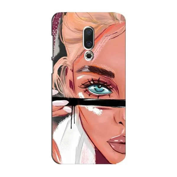 Чехол с принтом «Макияж» для Meizu 15 Plus