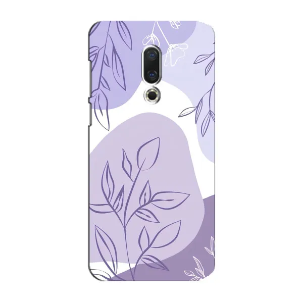 Чехол с принтом «Фиолетовые листья абстракция» для Meizu 15 Plus Чехол с принтом «Фиолетовые листья абстракция» для Meizu 15 Plus