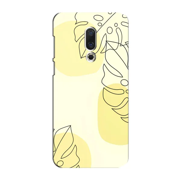 Чехол с принтом «Желтая монстера арт» для Meizu 15 Plus Чехол с принтом «Желтая монстера арт» для Meizu 15 Plus