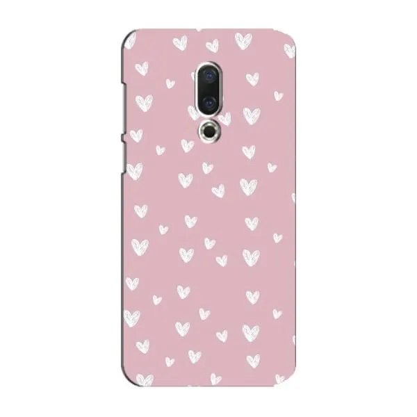 Чехол с принтом «Сердечки на розовом» для Meizu 15 Plus Чехол с принтом «Сердечки на розовом» для Meizu 15 Plus