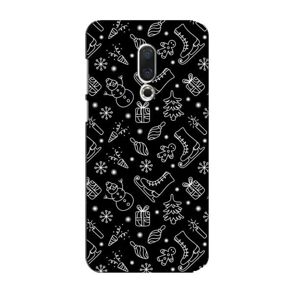 Чехол с принтом «Новогодний фон» для Meizu 15 Plus Чехол с принтом «Новогодний фон» для Meizu 15 Plus