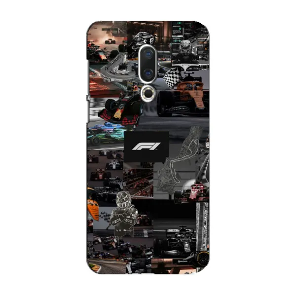 Чехол с принтом «Гоночный коллаж Ф1» для Meizu 16 Plus Чехол с принтом «Гоночный коллаж Ф1» для Meizu 16 Plus