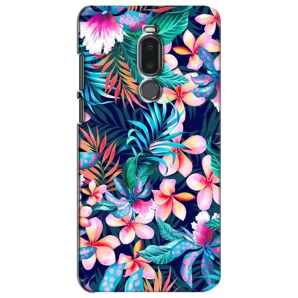 Чехол с принтом «Красочные цветы» для Meizu Note 8