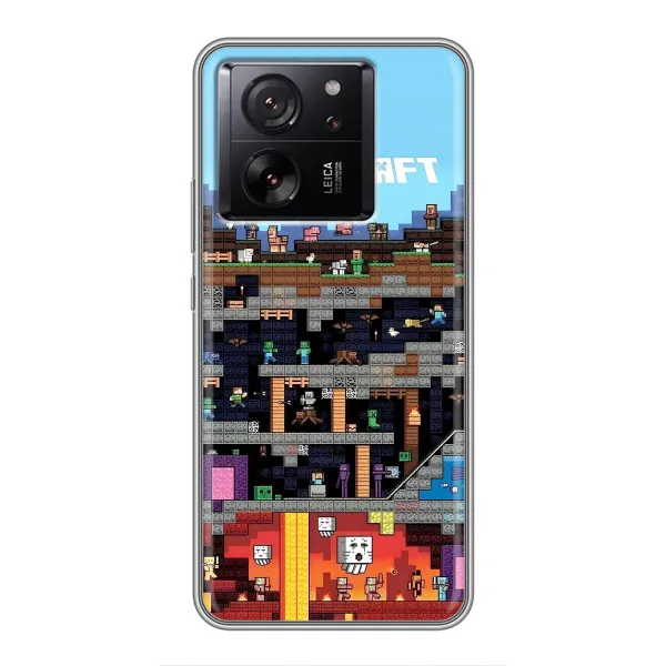 Чехол с принтом «фон Minecraft» для Meizu 22