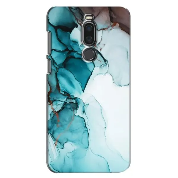 Чехол с принтом «Бирюзовый мрамор» для Meizu X8
