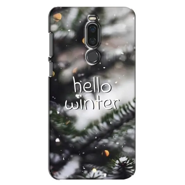 Чехол с принтом «Hello winter» для Meizu X8