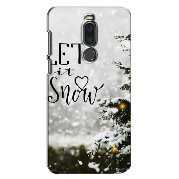 Чехол с принтом «Let it snow» для Meizu X8