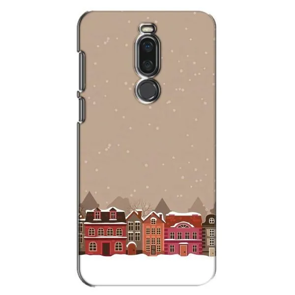 Чехол с принтом «Зимний город» для Meizu X8