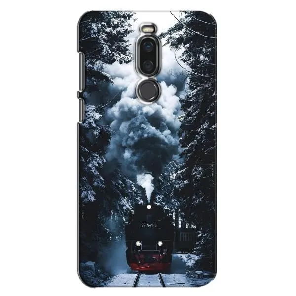 Чехол с принтом «Зимний поезд» для Meizu X8