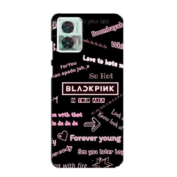 Чехол с принтом «BLACKPINK» для Motorola Edge 30 Neo