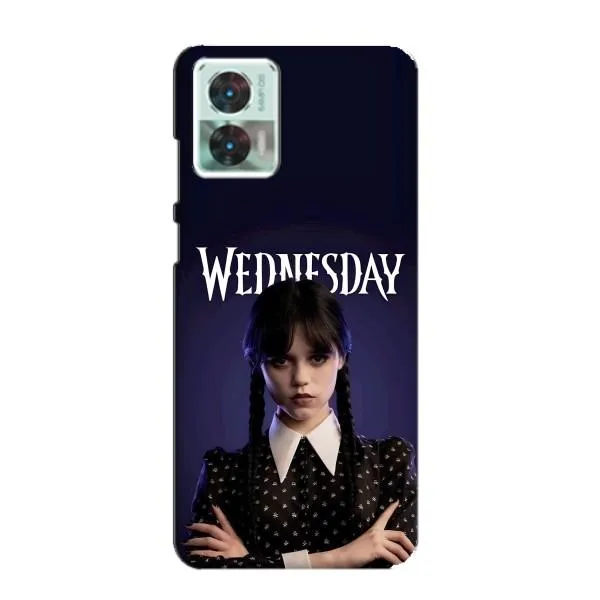 Чехол с принтом «Wednesday» для Motorola Edge 30 Neo Чехол с принтом «Wednesday» для Motorola Edge 30 Neo