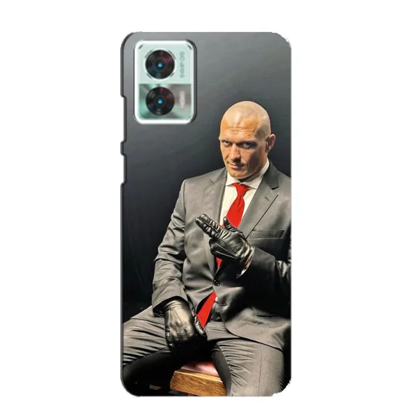 Чехол с принтом «Усик Hitman» для Motorola Edge 30 Neo Чехол с принтом «Усик Hitman» для Motorola Edge 30 Neo