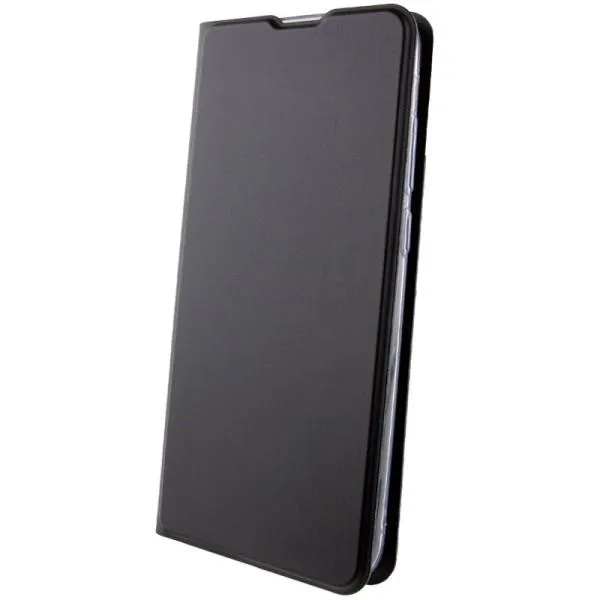 Кожаный чехол-книжка GETMAN Elegant (PU) для Motorola Edge 40 — Черный — фото 2