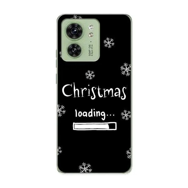 Чехол с принтом «Christmas loading» для Motorola Edge 40 Чехол с принтом «Christmas loading» для Motorola Edge 40