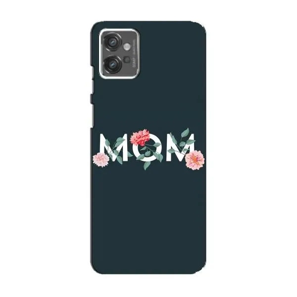Чехол с принтом «Mom дизайн» для Motorola MOTO G32