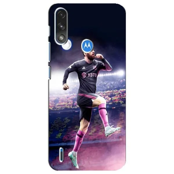 Чехол с принтом «Кинг Месси» для Motorola E7 Power