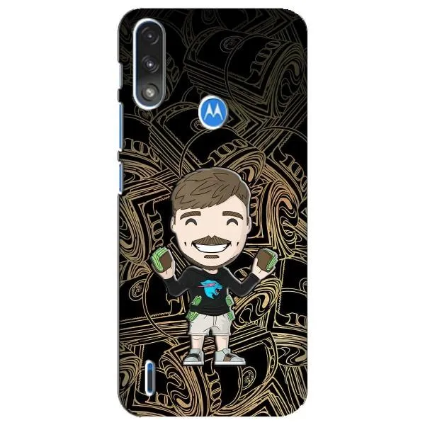 Чехол с принтом «Mister Beast» для Motorola E7 Power Чехол с принтом «Mister Beast» для Motorola E7 Power