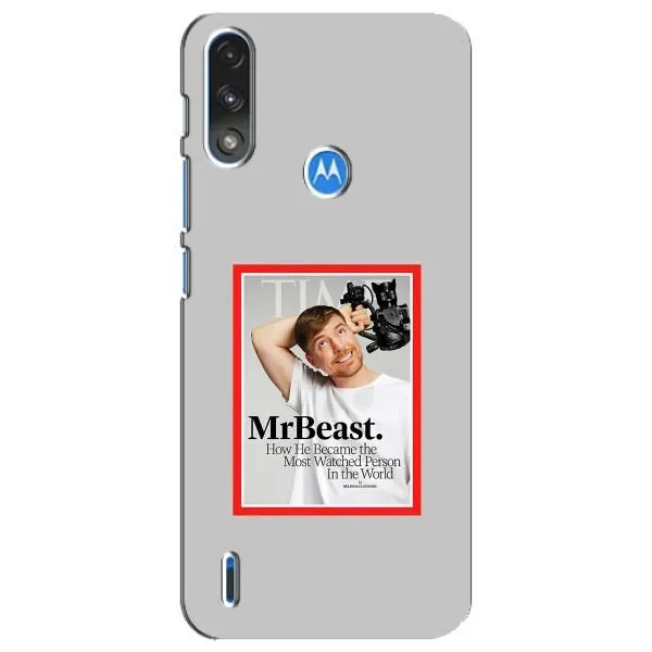 Чехол с принтом «TIME Beast» для Motorola E7 Power Чехол с принтом «TIME Beast» для Motorola E7 Power