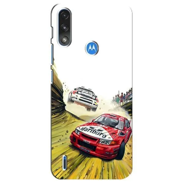 Чехол с принтом «Гоночные Тачки» для Motorola E7 Power