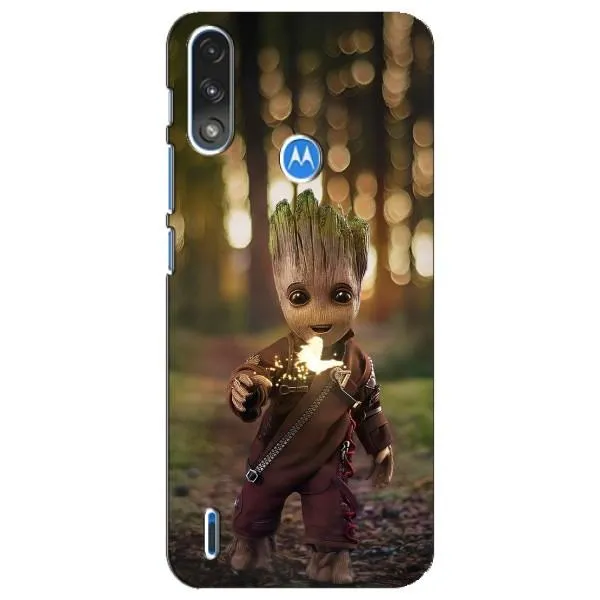 Чехол с принтом «I am Groot» для Motorola E7 Power
