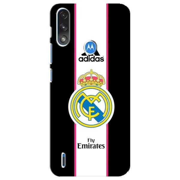 Чехол с принтом «Лого Real Madrid» для Motorola E7 Power