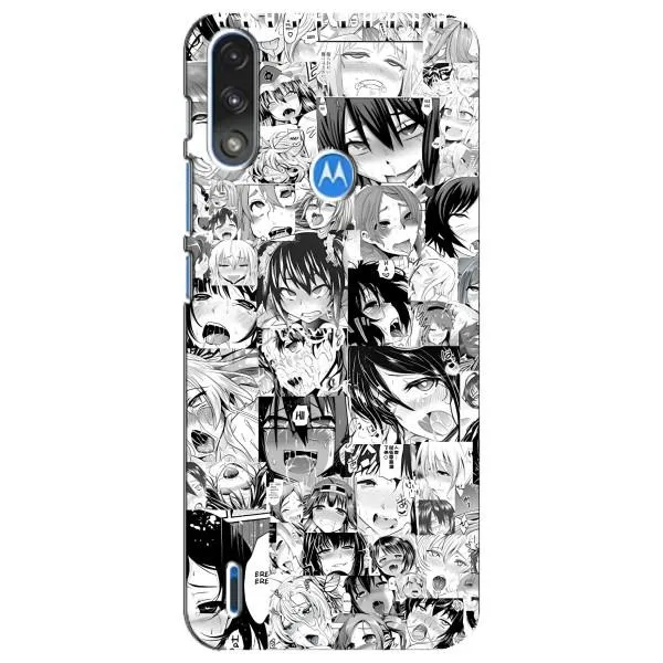 Чехол с принтом «Ahegao manga» для Motorola E7 Power