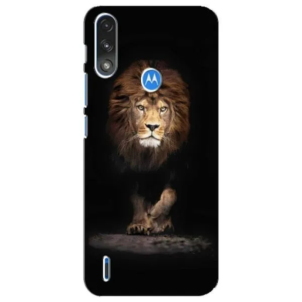 Чехол с принтом «Лев» для Motorola E7 Power