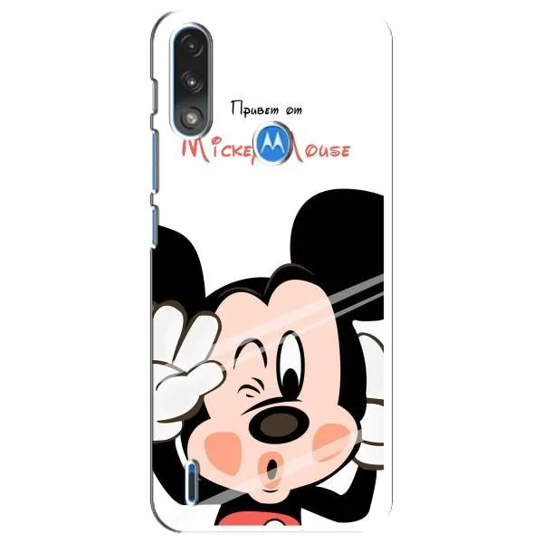 Чохол з принтом «Маус Міккі» для Motorola E7 Power