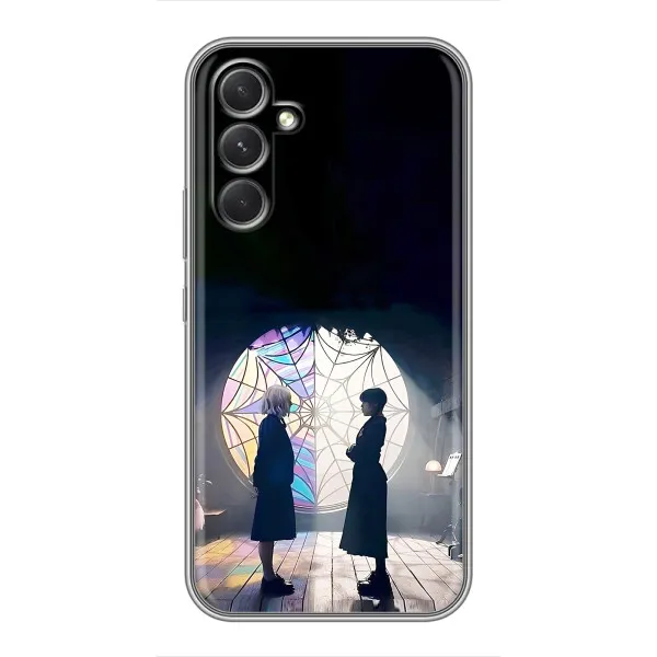 Чохол з принтом «Венздей та Інід» для Motorola Edge 30