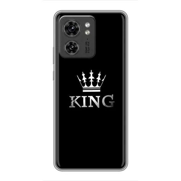 Чехол с принтом «KING» для Motorola Edge 40 Pro Чехол с принтом «KING» для Motorola Edge 40 Pro