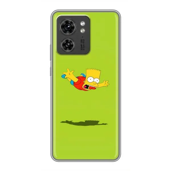 Чехол с принтом «Барт Симпсон» для Motorola Edge 40 Pro