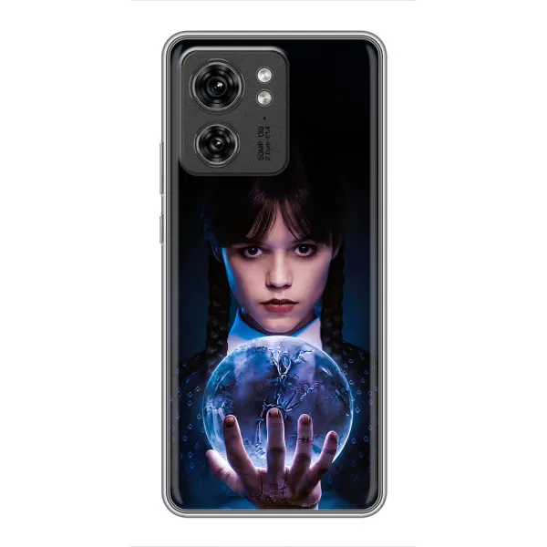 Чехол с принтом «Магическая сфера Уэнздей» для Motorola Edge 40 Pro Чехол с принтом «Магическая сфера Уэнздей» для Motorola Edge 40 Pro