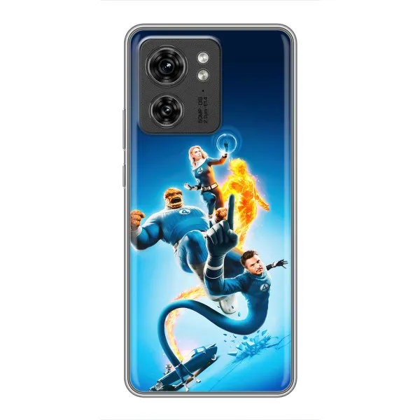 Чехол с принтом «Герои Фантастическая Четверка» для Motorola Edge 40 Pro Чехол с принтом «Герои Фантастическая Четверка» для Motorola Edge 40 Pro