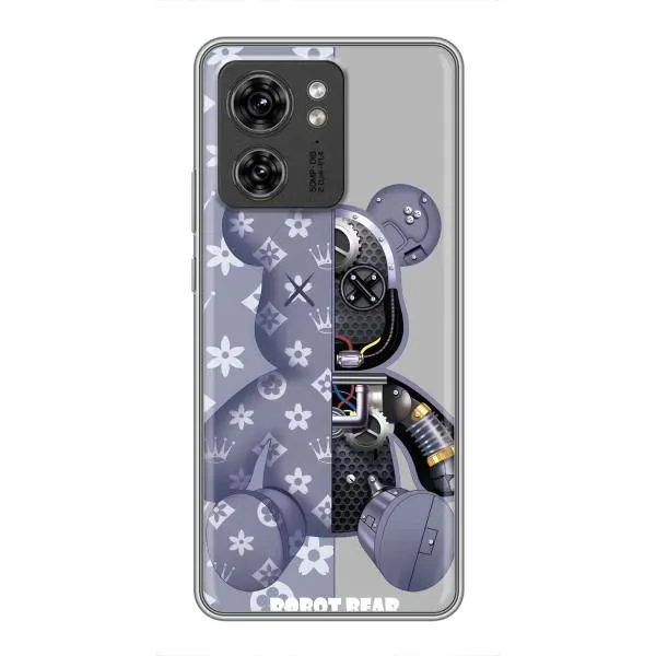 Чохол з принтом «Робот Медведик» для Motorola Edge 40 Pro Чохол з принтом «Робот Медведик» для Motorola Edge 40 Pro